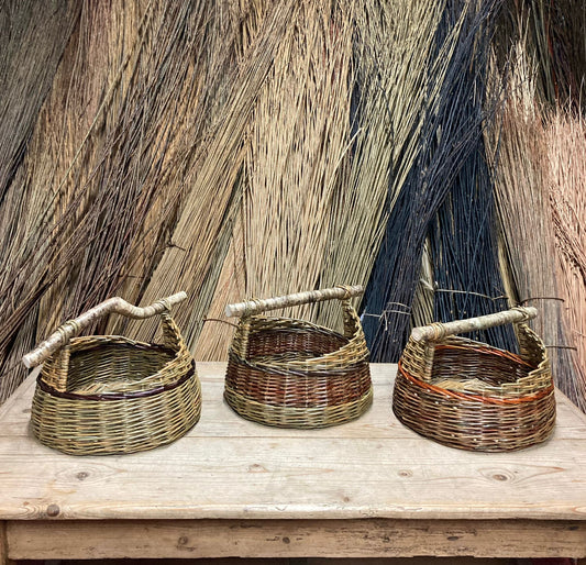 Weave Your Own Renvyle Willow & Hazel Handled Asymmetric Basket With Sarah Jenkinson